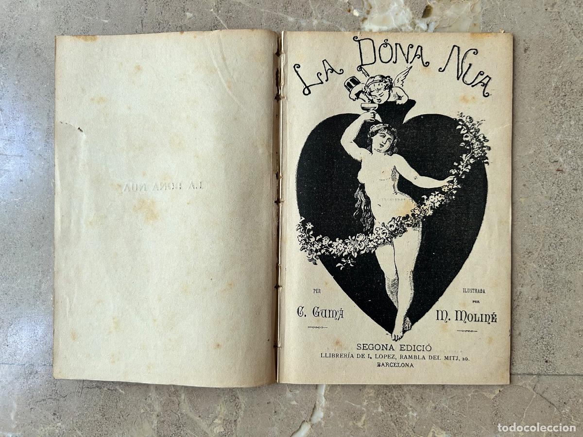 Libros antiguos: La dona nua - C Gum&aacute; - Barcelona - Foto 2