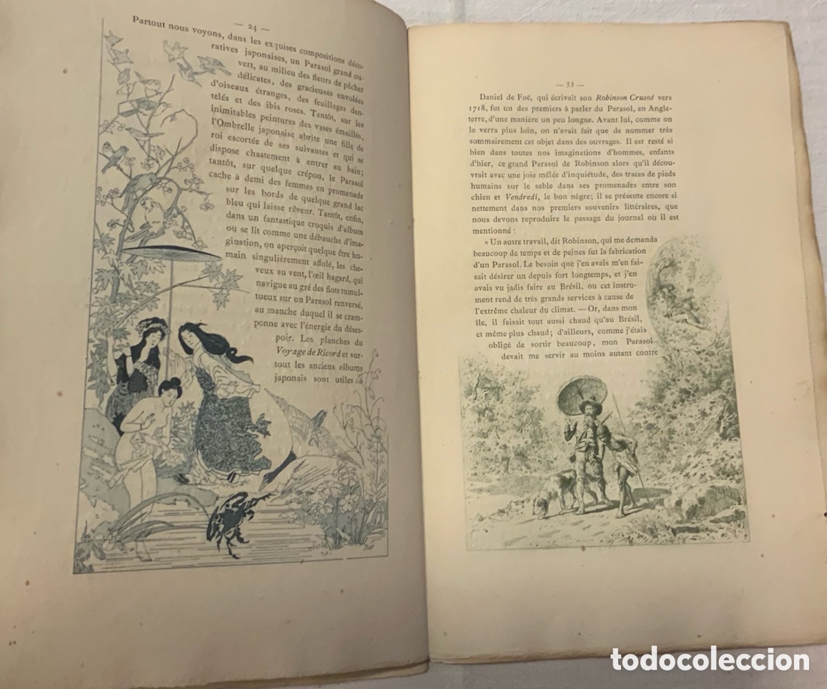 Libros antiguos: LOmbrelle, Octave Uzanne. 1883 - Foto 6