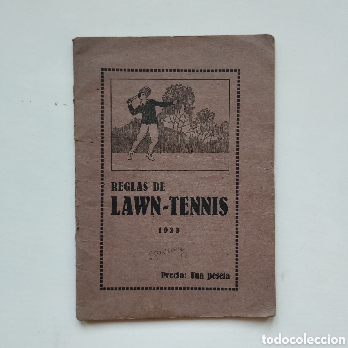 Libros antiguos: REGLAS DE LAWN-TENNIS 1923 SEIX BARRAL ERNEST WITTY BARCELONA