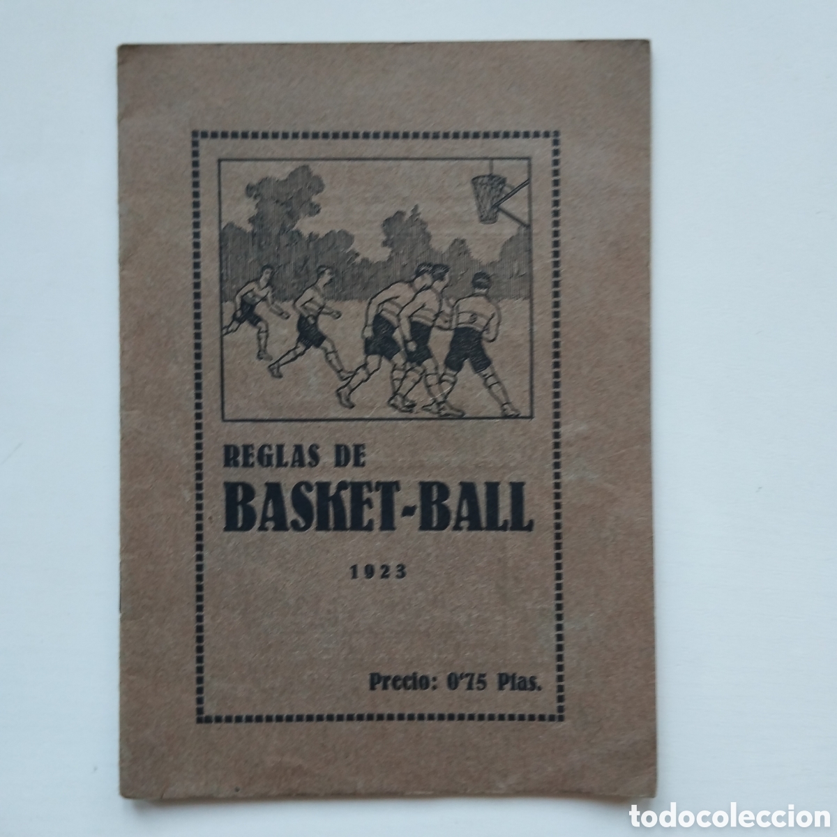 Libros antiguos: REGLAS DE BASKET-BALL 1923 SEIX BARRAL ERNEST WITTY BARCELONA