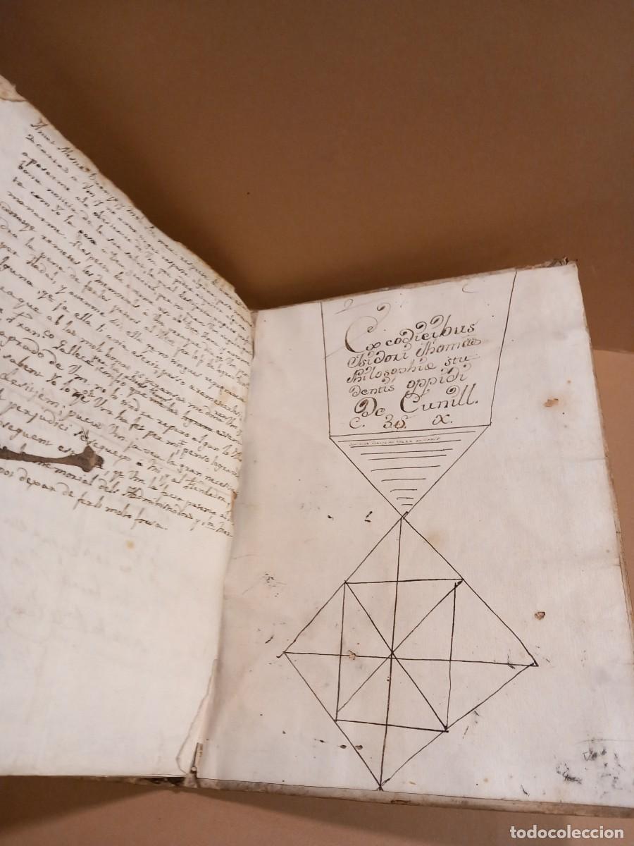 Libros antiguos: ANTIGUO LIBRO EN LAT&Iacute;N FILOSOFIA ?? CON TAPAS DE TRIPA (G) - Foto 16