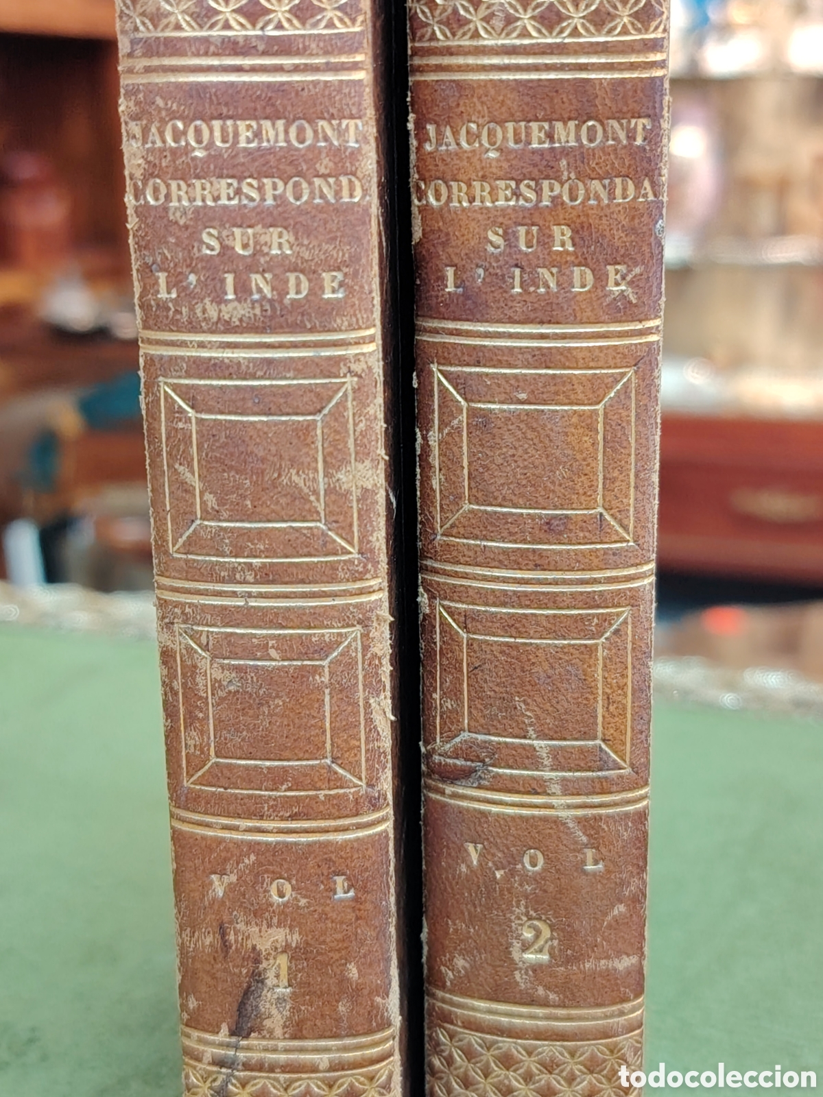 Libros antiguos: Los vol&uacute;menes 1 y 2 de la obra Correspondance de Victor Jacquemont avec sa famille...