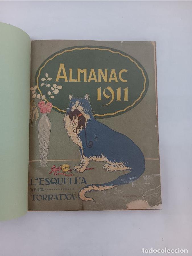 Libros antiguos: ALMANAC DE L' ESQUELLA DE LA TORRATXA 1911 6419