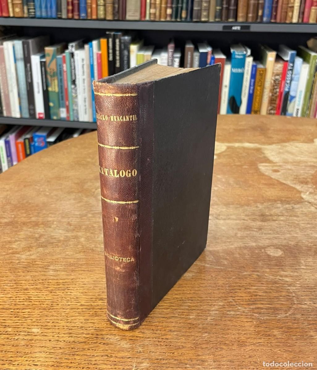 Libros antiguos: CAT&Aacute;LOGO MET&Oacute;DICO-BIBLIOTECA DEL C&Iacute;RCULO MERCANTIL. DEDICADO A SALVADOR GONZ&Aacute;LEZ ANAYA. 1924. M&Aacute;LAGA