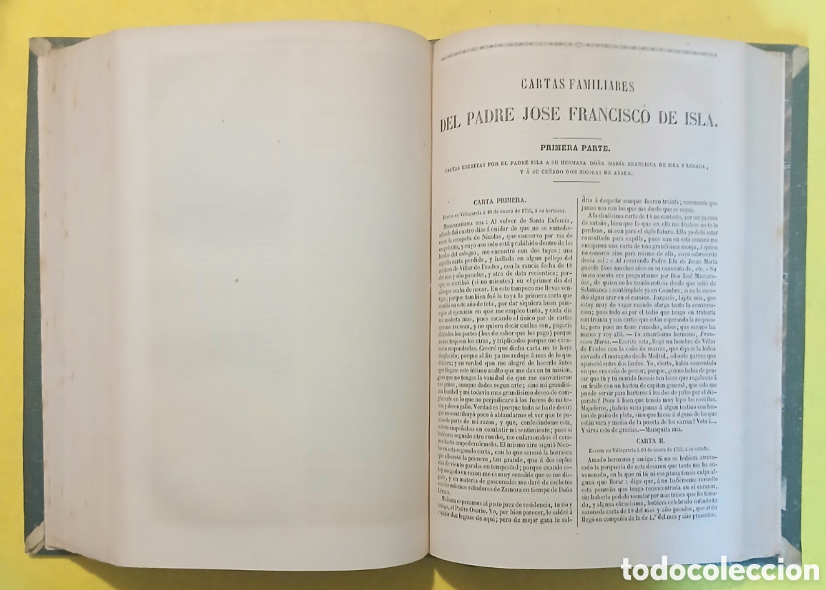 Libros antiguos: Obras escogidas Padre Jos&eacute; Francisco de Isla - Foto 10