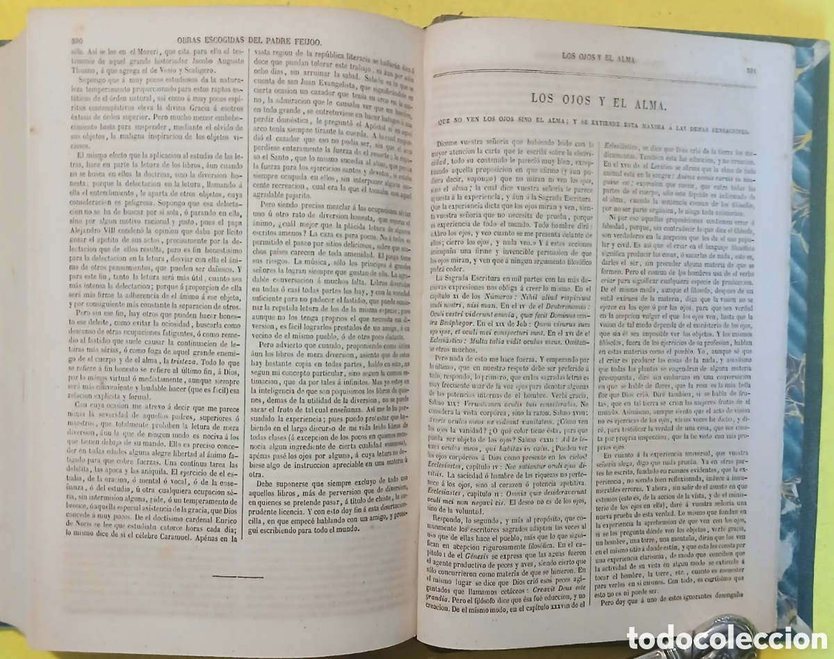 Libros antiguos: PADRE FRAY BENITO JER&Oacute;NIMO FEIJOO Y MONTENEGRO - Foto 9