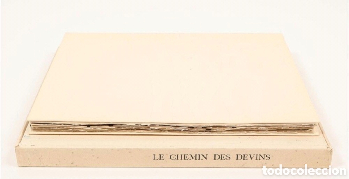Libros antiguos: Fr&eacute;naud, A. Le chemin des devins suivi de M&eacute;nerbes Paris, - Foto 6