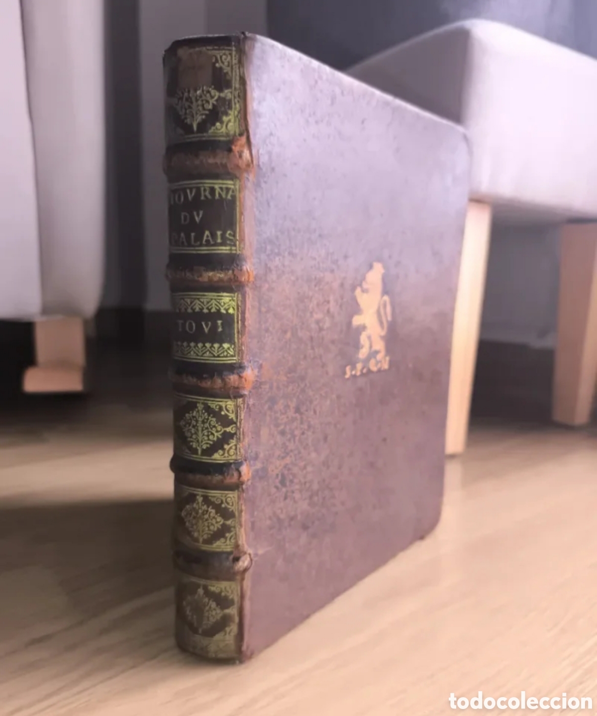 Libros antiguos: Libro Siglo XVII con encuadernaci&oacute;n her&aacute;ldica
