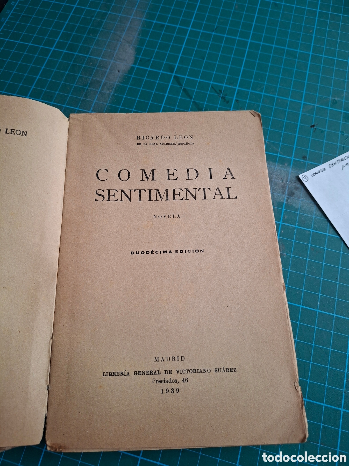 Libros antiguos: CoOnedia sentimental - Foto 2