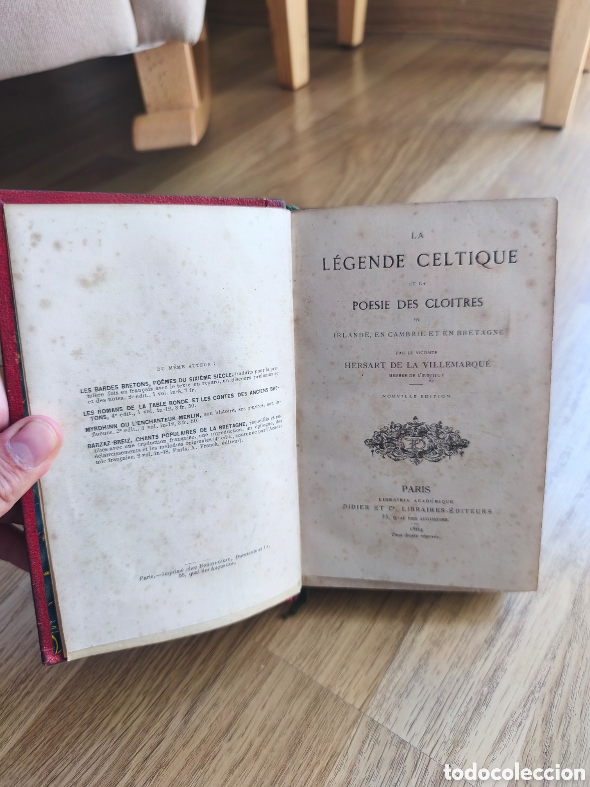 Libros antiguos: Libro sobre cultura celta 1864 - Foto 4