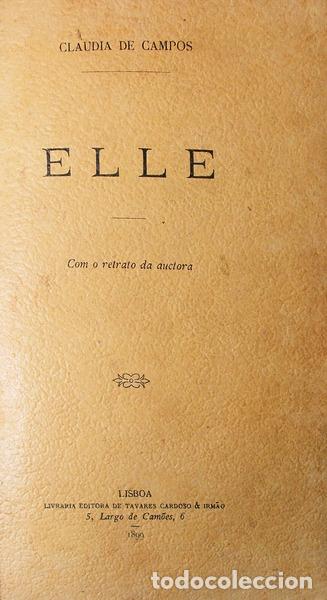Libros antiguos: CAMPOS. (Claudia de) - ELLE. - Foto 1