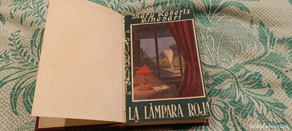 Libros antiguos: LA L&Aacute;MPARA ROJA - MARY ROBERTS RINEHART - EDITA, S.A. (1&ordf; EDICI&Oacute;N ESPA&Ntilde;OLA, 1928) - NOVELA MISTERIO