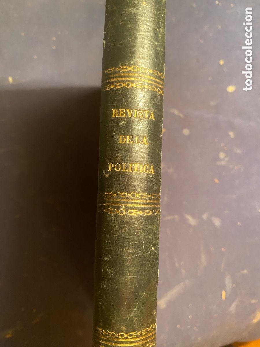 Libros antiguos: - REVISTA HISTORICA, LITERARIA Y CIENT&Iacute;FICA DE LA POLITICA - (MADRID, 1866)
