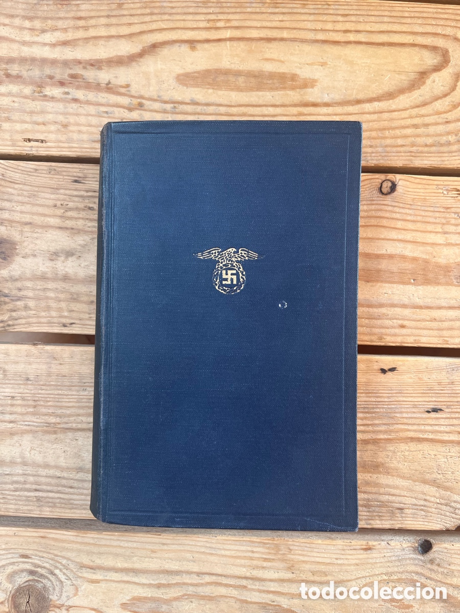 Libros antiguos: Mein Kampf &ndash; Adolf Hitler &ndash; 1936 &ndash; Edici&oacute;n antigua &ndash; Libro hist&oacute;rico