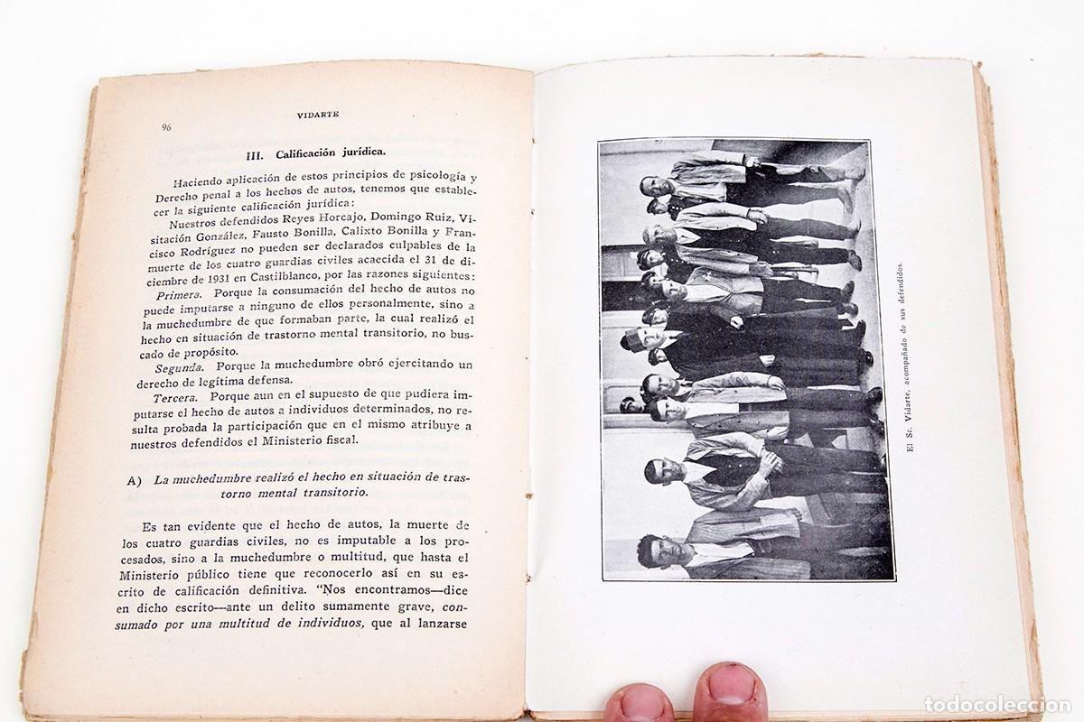 Libros antiguos: CASTILLBLANCO - JIM&Eacute;NEZ DE ASUA - SIN FECHA - Foto 6