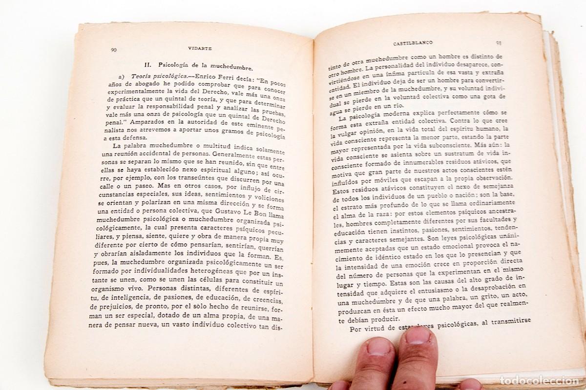 Libros antiguos: CASTILLBLANCO - JIM&Eacute;NEZ DE ASUA - SIN FECHA - Foto 7