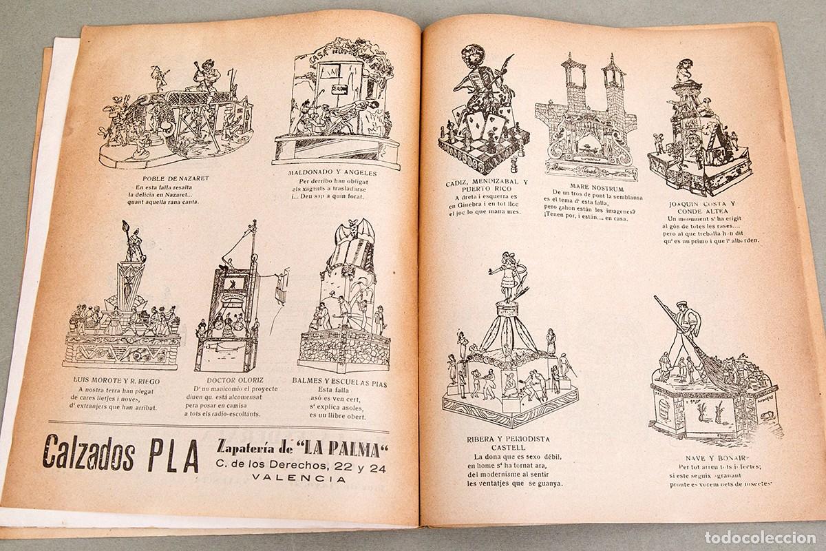 Libros antiguos: LA CREM&Aacute; - 1936 - VALENCIA - FALLAS - Foto 6
