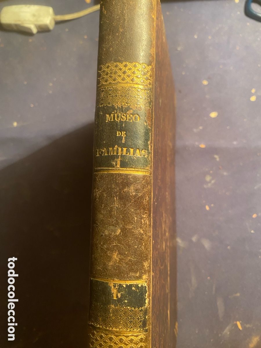 Old books: VV. AA.: - MUSEO DE LAS FAMILIAS (TOMO I) - (BARCELONA, 1838)