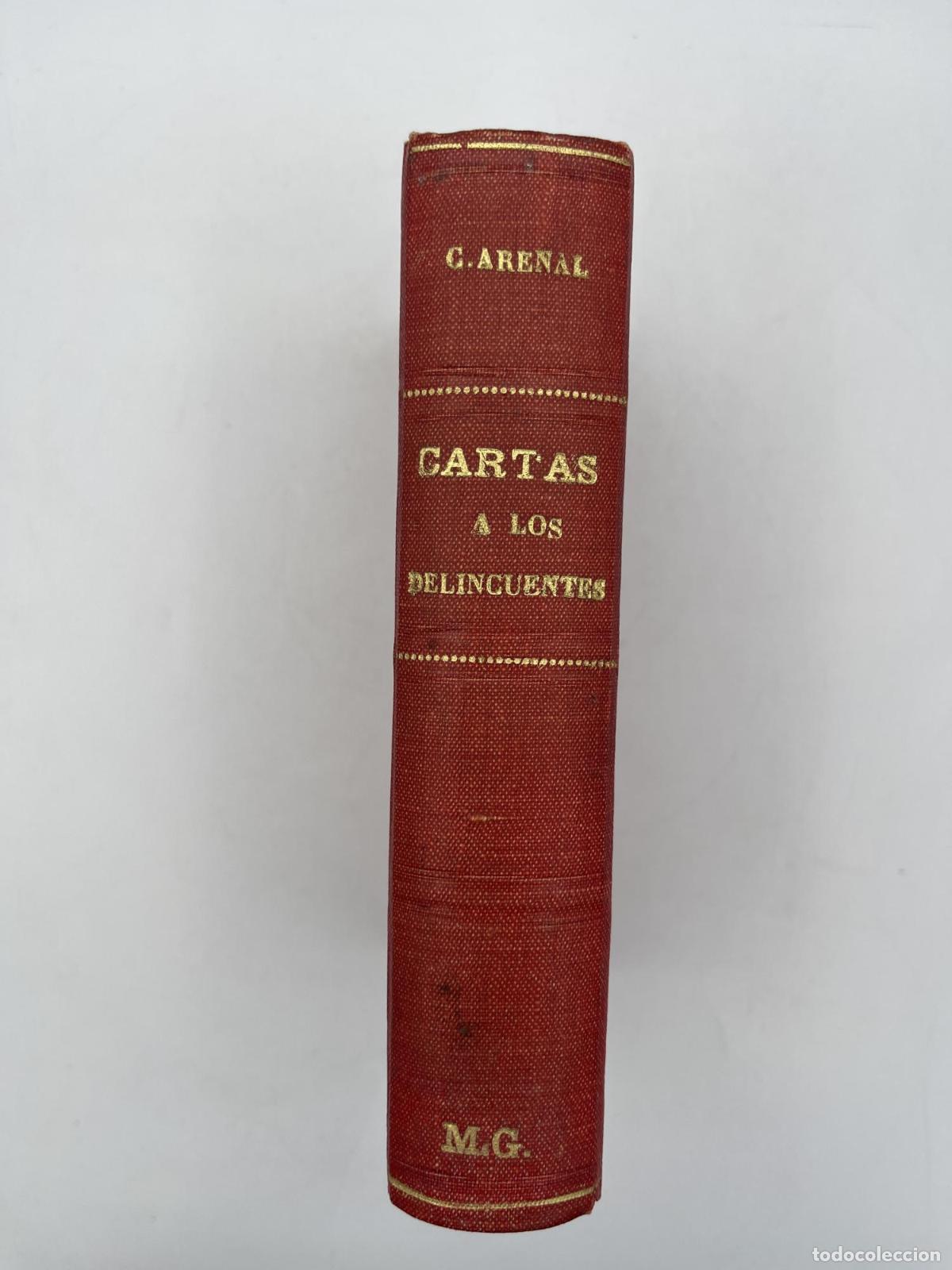Libros antiguos: Cartas a los delincuentes - Concepci&oacute;n Arenal