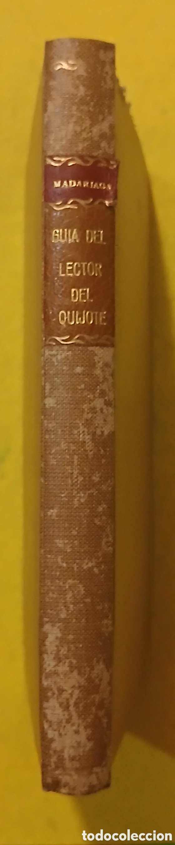 Libros antiguos: Gu&iacute;a del lector del Quijote - Foto 2