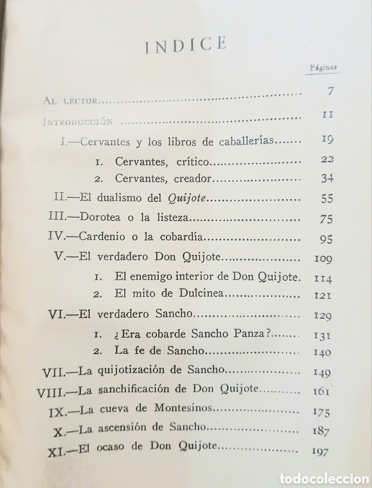 Libros antiguos: Gu&iacute;a del lector del Quijote - Foto 3
