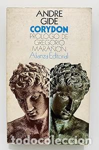 Libros antiguos: Corydon - Andr&eacute; Gide - Alianza Editorial
