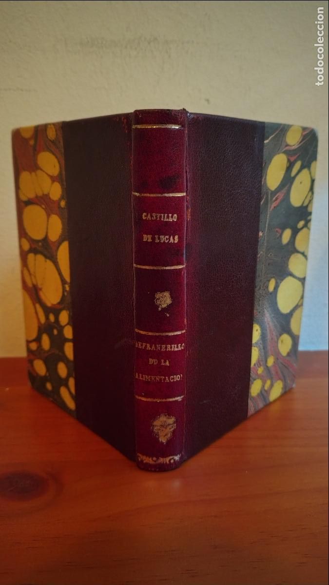 Libros antiguos: REFRANERILLO DE LA ALIMENTACION - A&Ntilde;O 1940 - A CASTILLO DE LUCAS - GASTRONOMIA.LUJO.