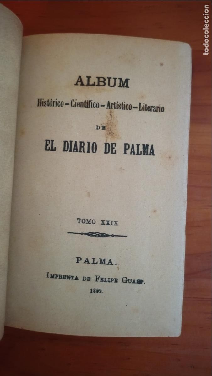 Libros antiguos: CARTA SOBRE EL EDIFICIO DE LA LONJA DE MALLORCA - A&Ntilde;O 1892 - JOVELLANOS. - Foto 3