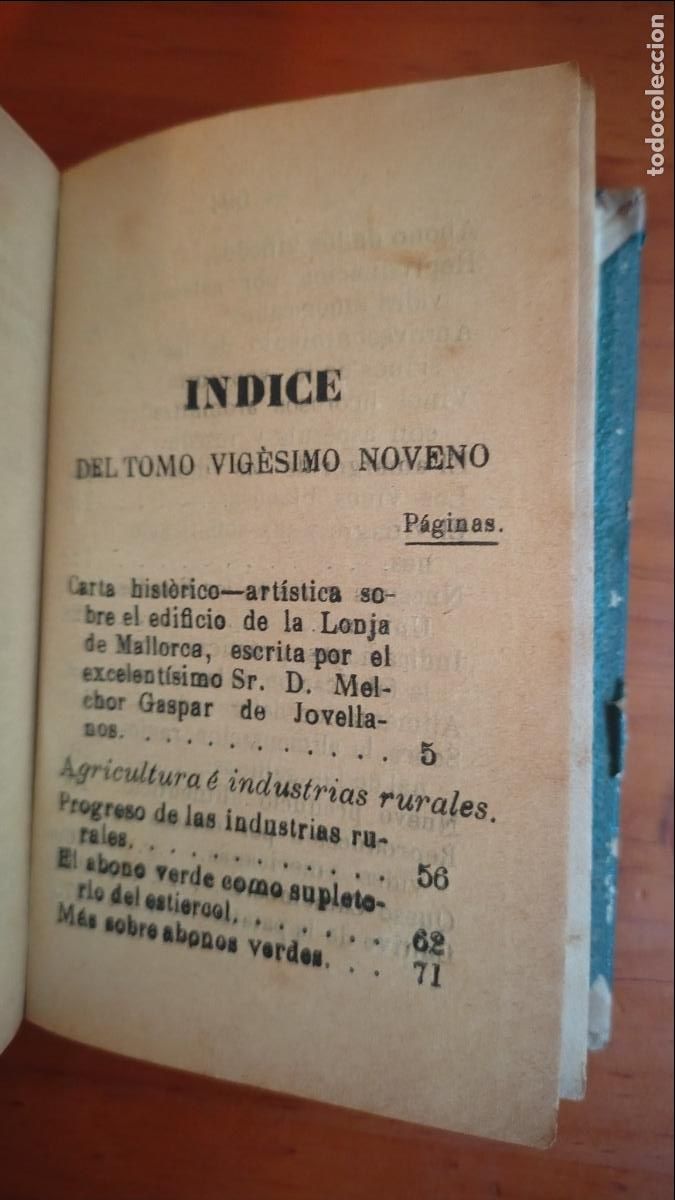Libros antiguos: CARTA SOBRE EL EDIFICIO DE LA LONJA DE MALLORCA - A&Ntilde;O 1892 - JOVELLANOS. - Foto 7