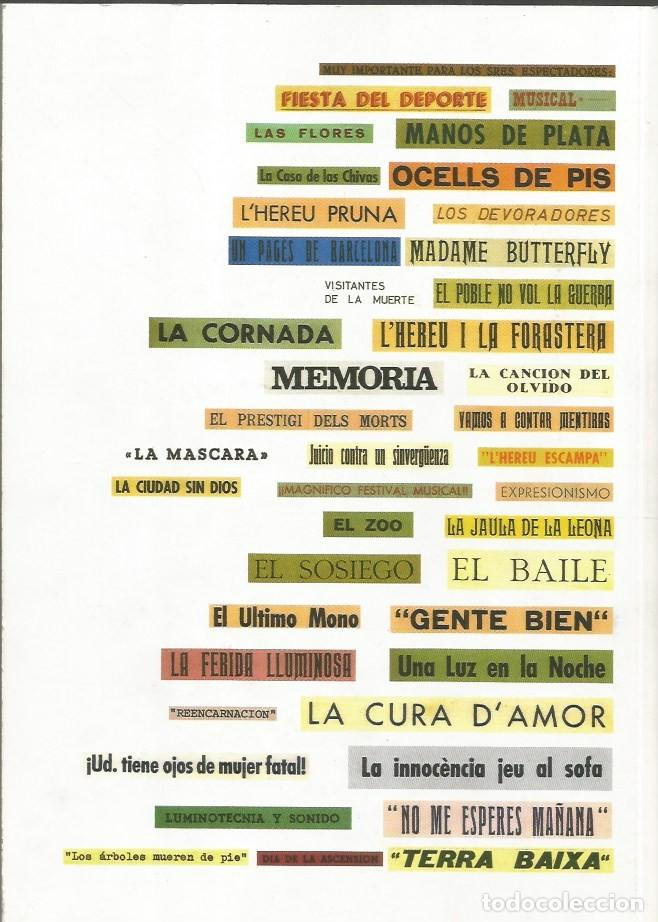 Libros antiguos: 2003 2013 10 ANYS DE LANTIC TEATRE - Foto 6