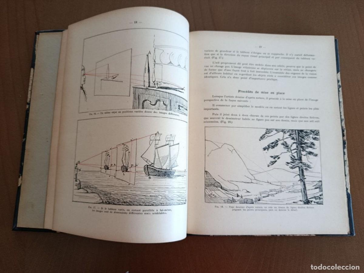 Libros antiguos: Cours de perspective. Paul Guadet. Paris 1929. - Foto 4