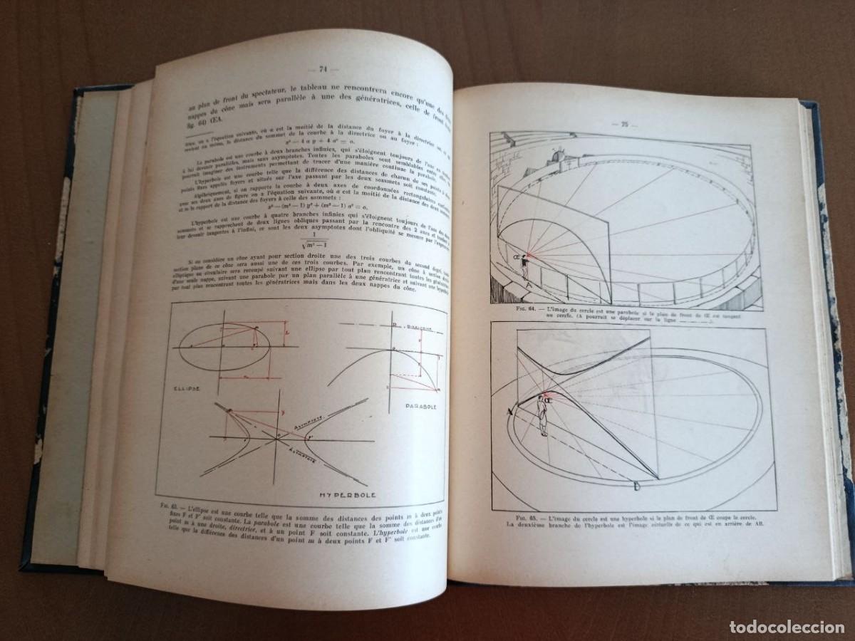 Libros antiguos: Cours de perspective. Paul Guadet. Paris 1929. - Foto 8