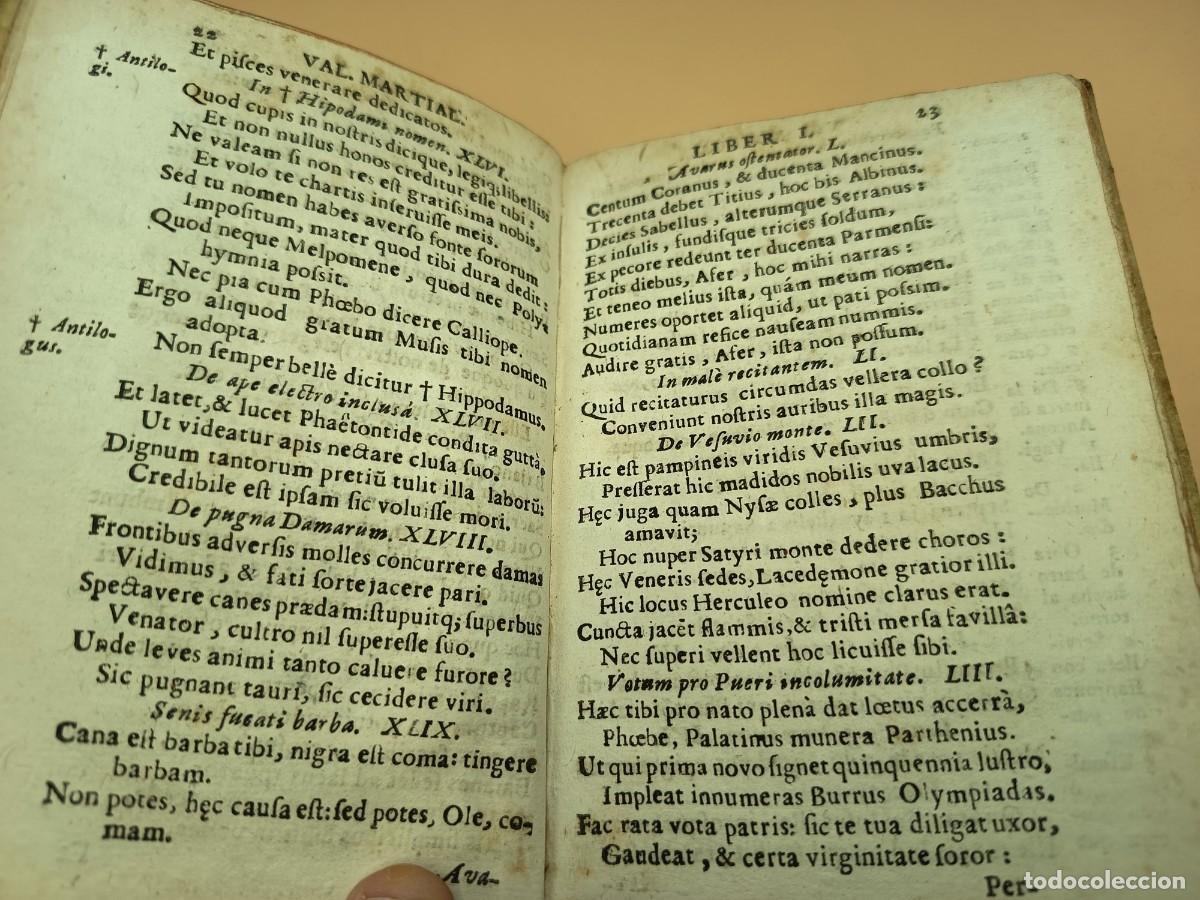 Libros antiguos: EPIGRAMMATA SELECTA 1742 IMPRENTA DE IBARRA - Foto 5