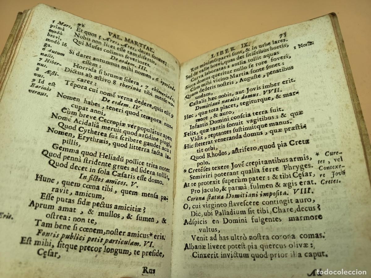 Libros antiguos: EPIGRAMMATA SELECTA 1742 IMPRENTA DE IBARRA - Foto 8
