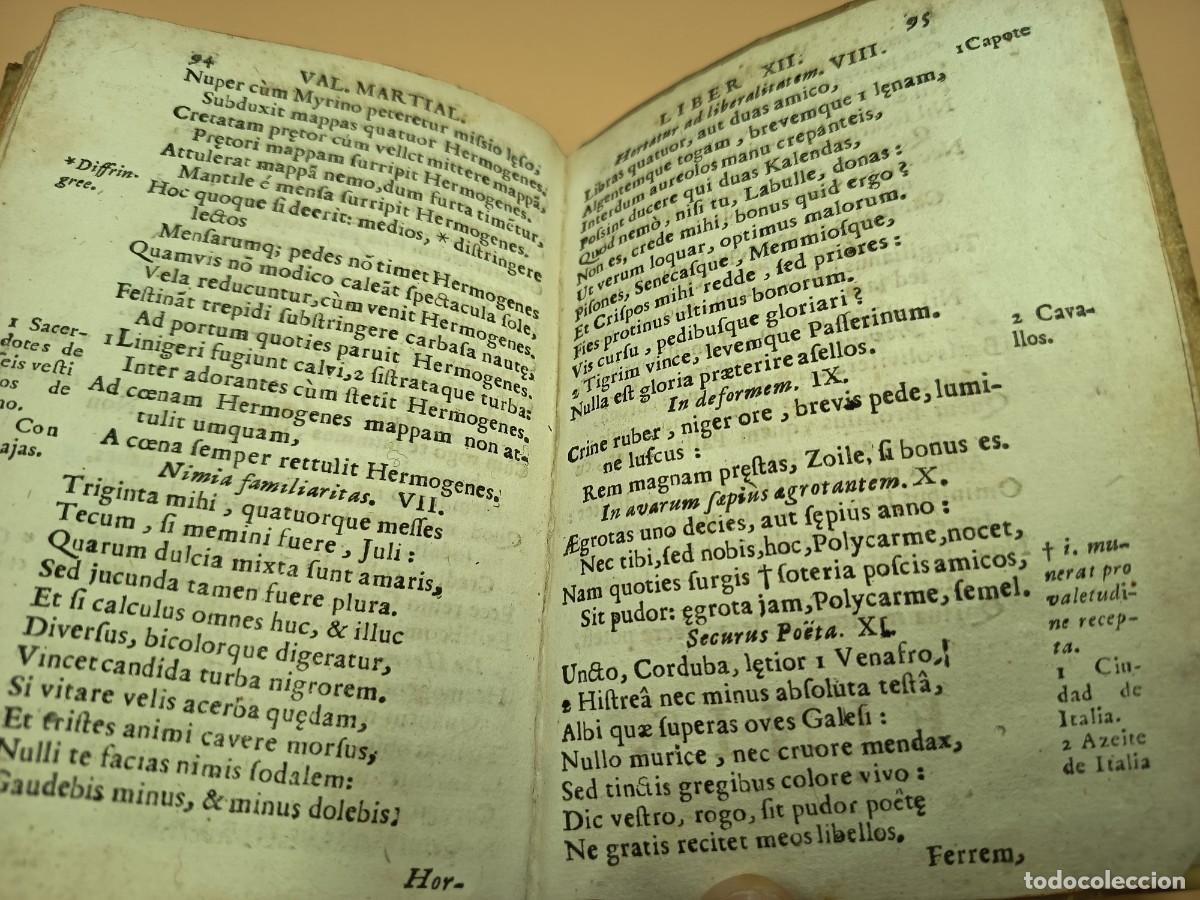 Libros antiguos: EPIGRAMMATA SELECTA 1742 IMPRENTA DE IBARRA - Foto 9