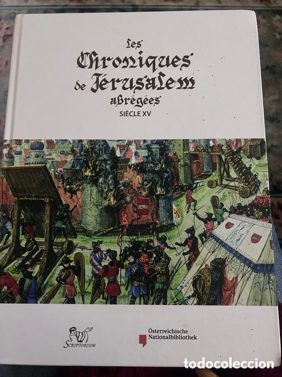 Libros antiguos: Las Cr&oacute;nicas de Jerusal&eacute;n abreviadas . Facs&iacute;mil Scriptorium. Con libro de estudio. - Foto 9