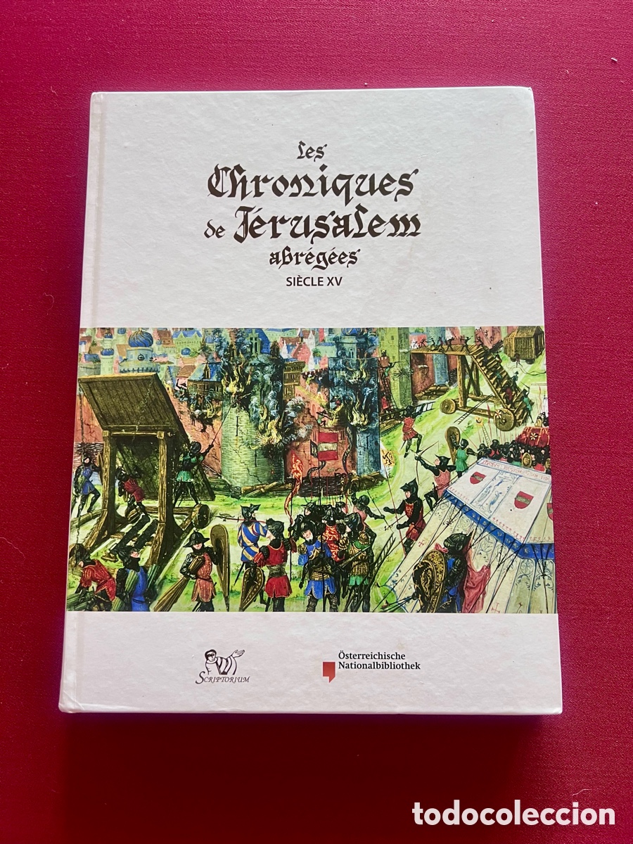 Libros antiguos: Las Cr&oacute;nicas de Jerusal&eacute;n abreviadas . Facs&iacute;mil Scriptorium. Con libro de estudio. - Foto 10