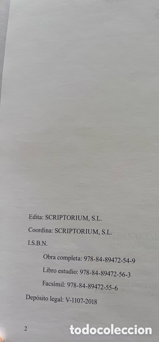 Libros antiguos: Las Cr&oacute;nicas de Jerusal&eacute;n abreviadas . Facs&iacute;mil Scriptorium. Con libro de estudio. - Foto 13