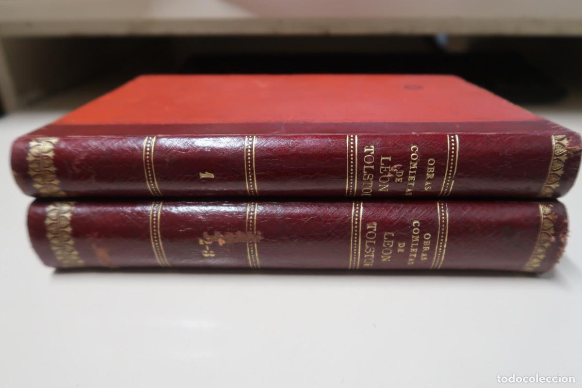 Libros antiguos: OBRAS COMPLETAS DE LEON TOLSTOI - TOLSTOI, LEON - Foto 2
