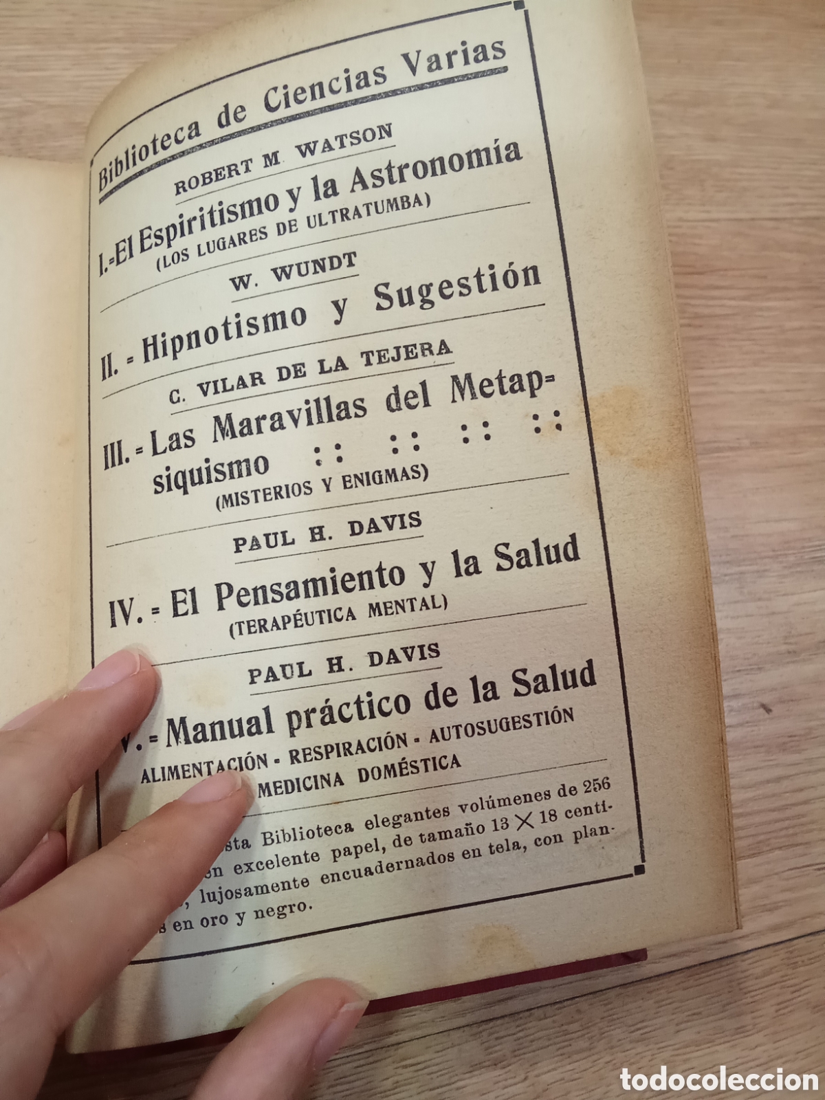 Libros antiguos: El Pensamiento y LA SALUD - Foto 7