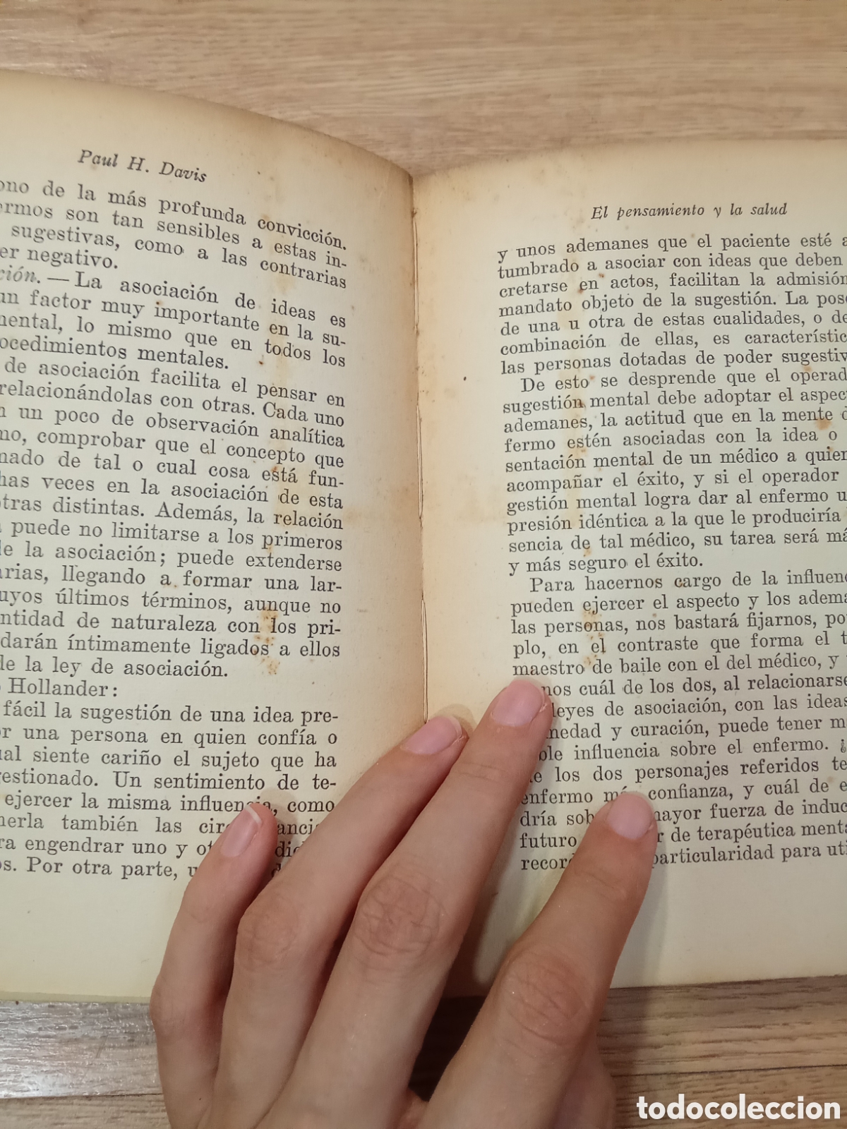 Libros antiguos: El Pensamiento y LA SALUD - Foto 8