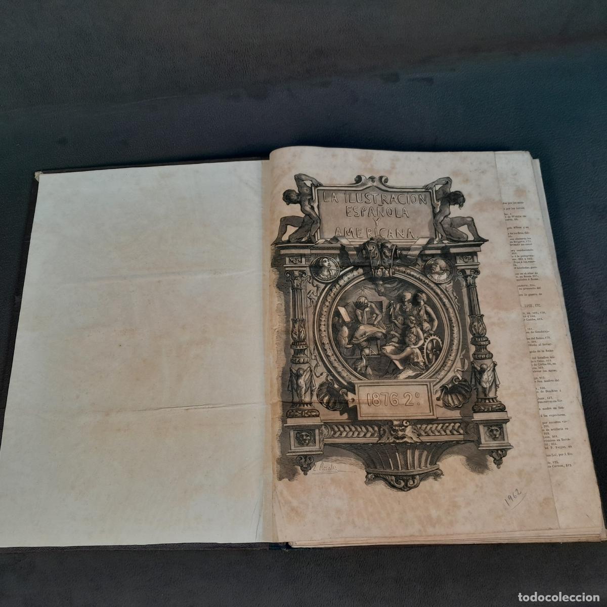 Libri antichi: L-6711. LA ILUSTRACI&Oacute;N ESPA&Ntilde;OLA Y AMERICANA. TOMO 2. A&Ntilde;O 1876