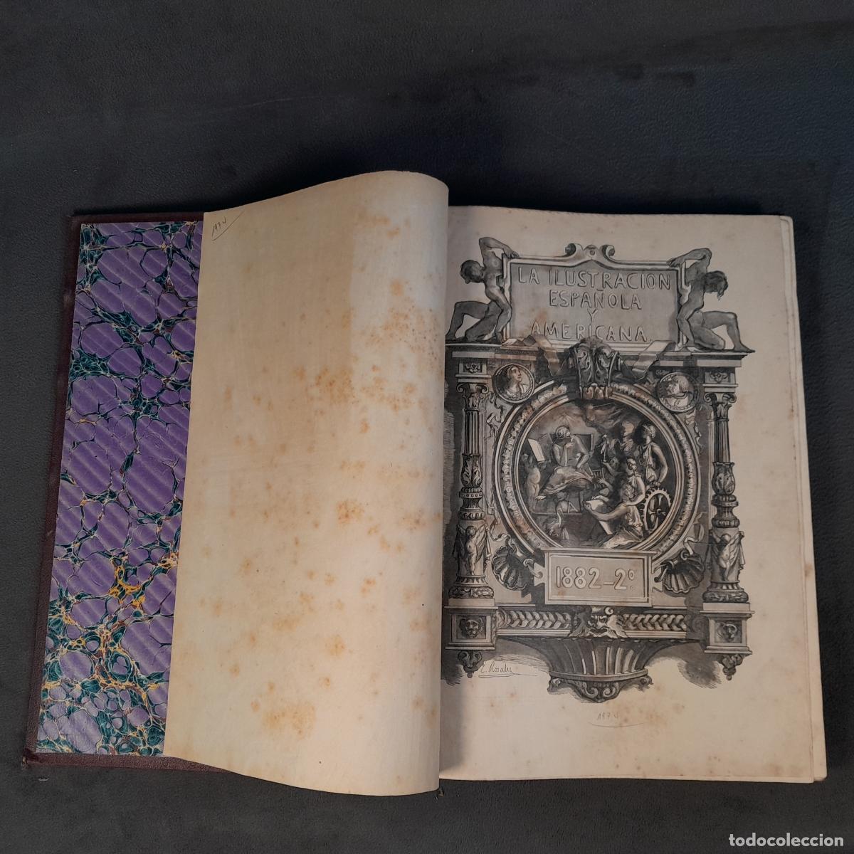 Libri antichi: L-7965. LA ILUSTRACI&Oacute;N ESPA&Ntilde;OLA Y AMERICANA. TOMO 2. A&Ntilde;O 1882