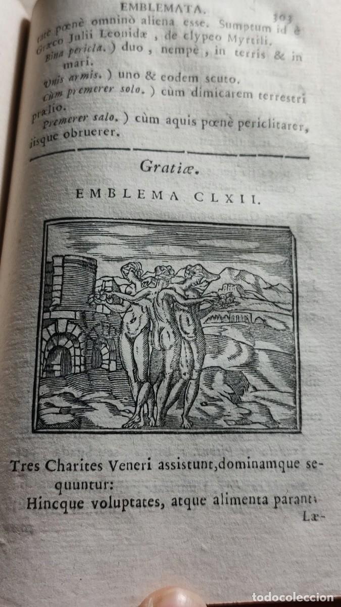 Libros antiguos: Andrea Alciato ( Emblemas - Emblemata ) - Foto 8