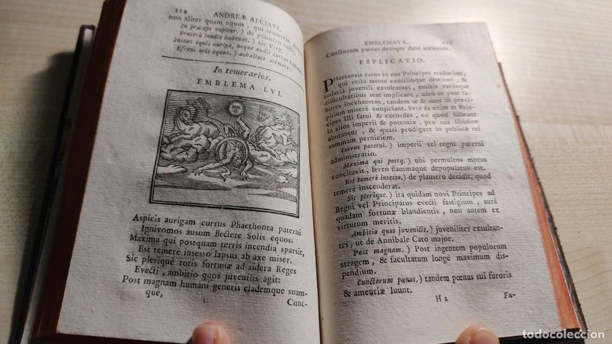 Libros antiguos: Andrea Alciato ( Emblemas - Emblemata ) - Foto 9
