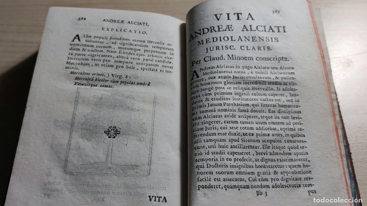 Libros antiguos: Andrea Alciato ( Emblemas - Emblemata ) - Foto 21