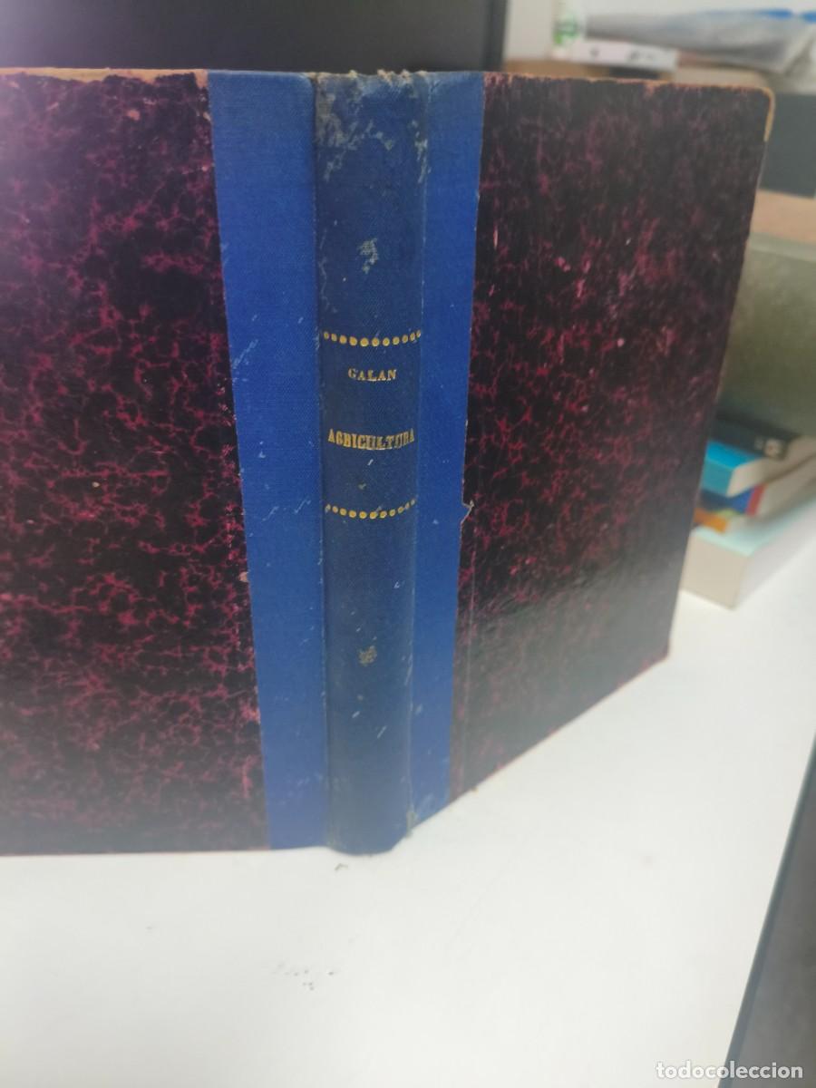 Libros antiguos: ELEMENTOS DE AGRICULTURA - RUPERTO GALAN - PALENCIA 1916
