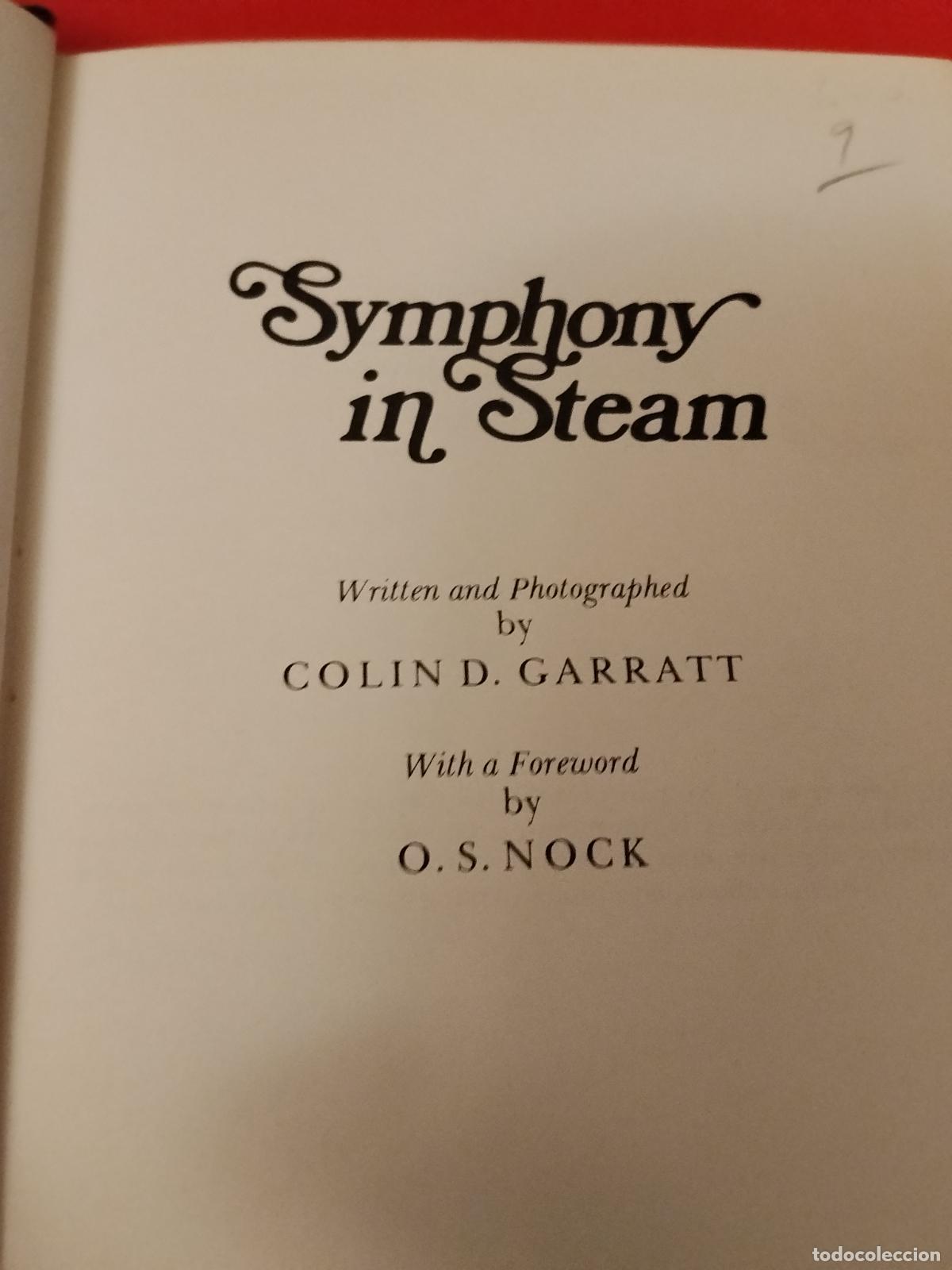 Libros antiguos: SYMPHONY IN STEAM. COLLIN D. GARRATT - Foto 1