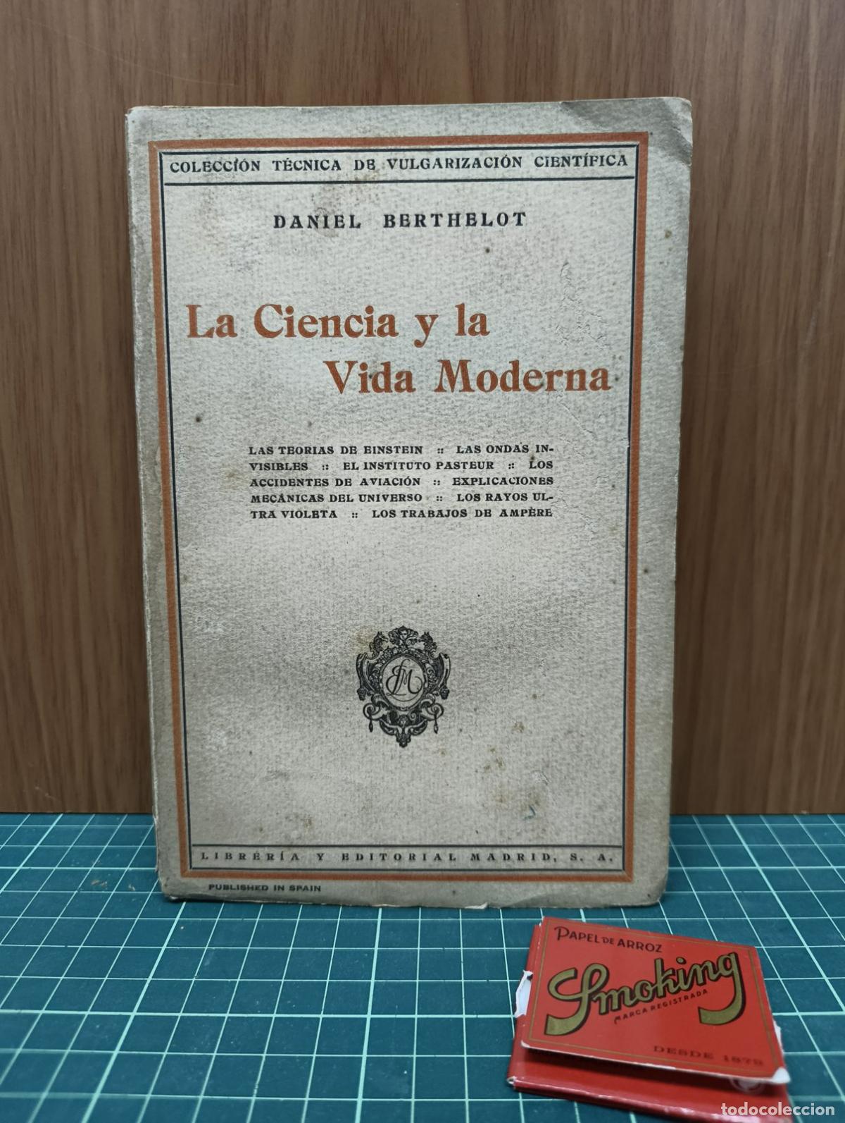 Libros antiguos: La Ciencia y la Vida Moderna - Daniel Berthelot - Foto 1