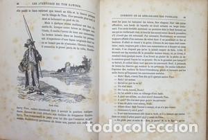 Libros antiguos: Les aventures de Tom Sawyer - TWAIN, MARK - Foto 3
